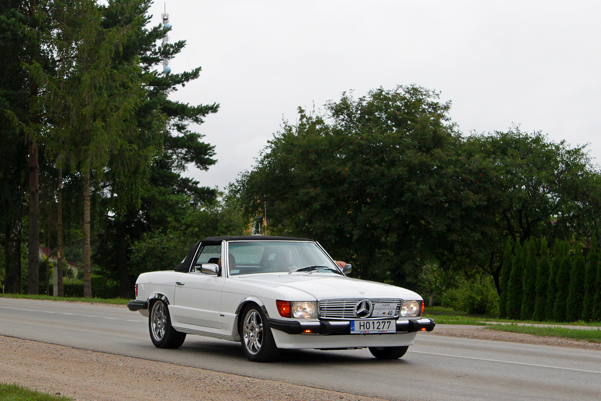 Литва, № H01227 — Mercedes-Benz (R107/C107) '71-89; Литва — Nesenstanti klasika 2021