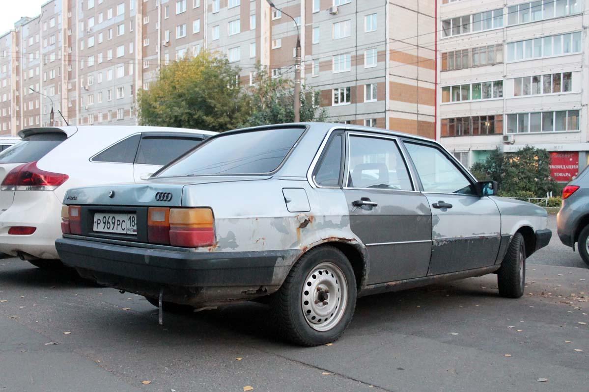 Удмуртия, № Р 969 РС 18 — Audi 80 (B2) '78-86