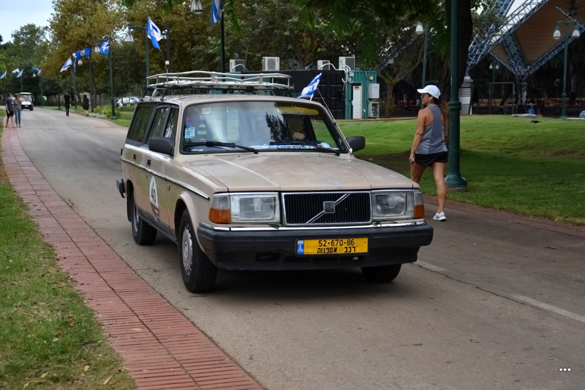 Израиль, № 52-670-86 — Volvo 245 '75-93