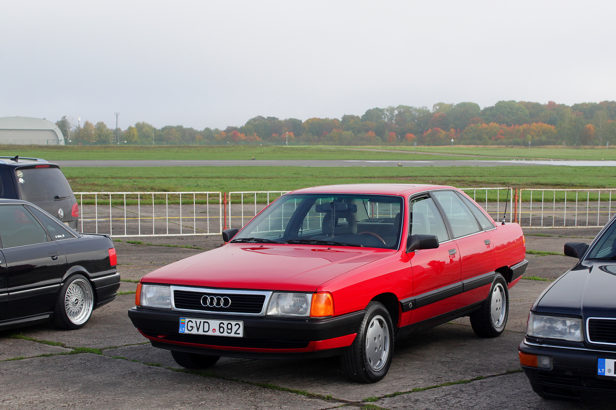 Литва, № GVD 692 — Audi 100 (C3) '82-91; Литва — Retro mugė 2021 ruduo