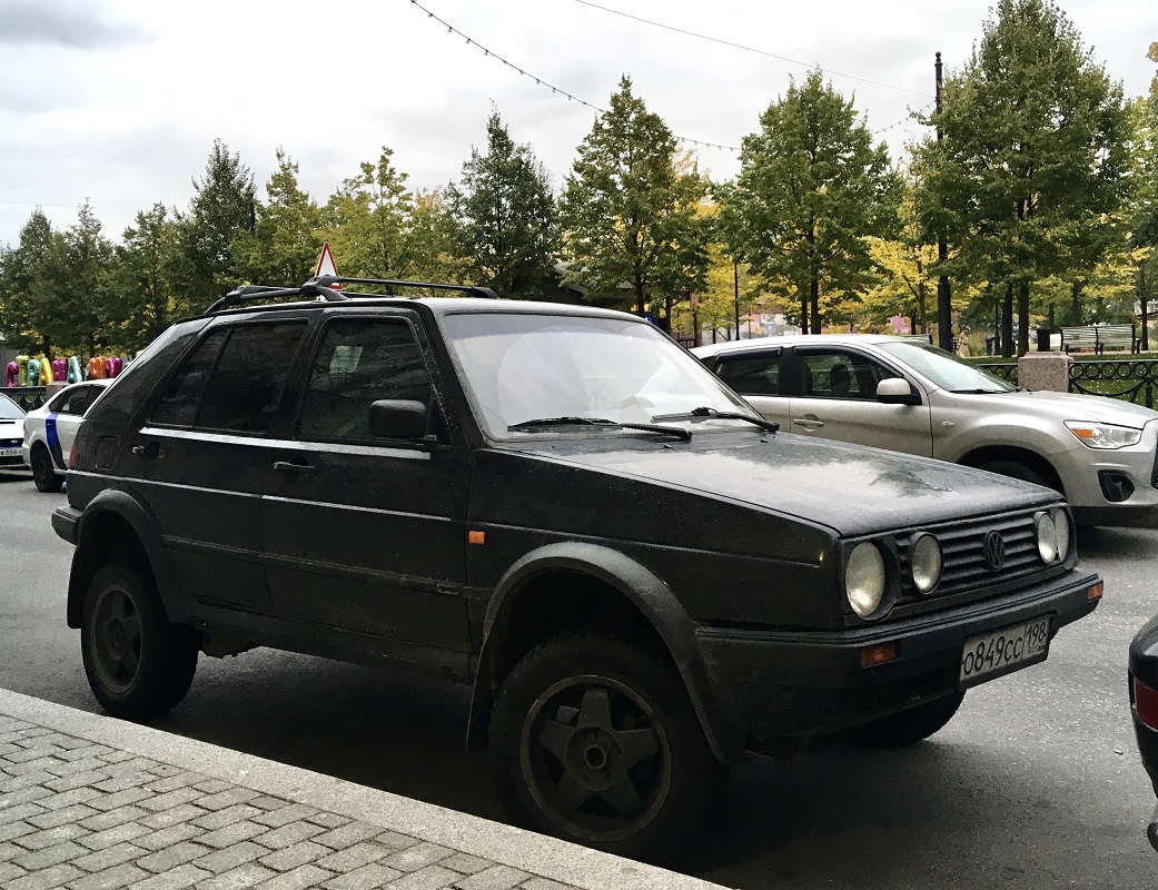 Санкт-Петербург, № О 849 СС 198 — Volkswagen Golf Country (Typ 1G) '90-91