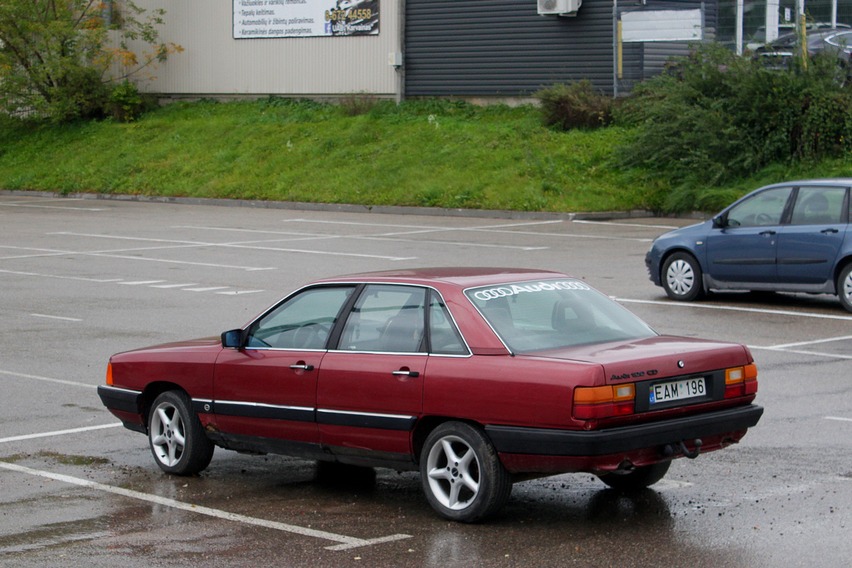 Литва, № EAM 196 — Audi 100 (C3) '82-91