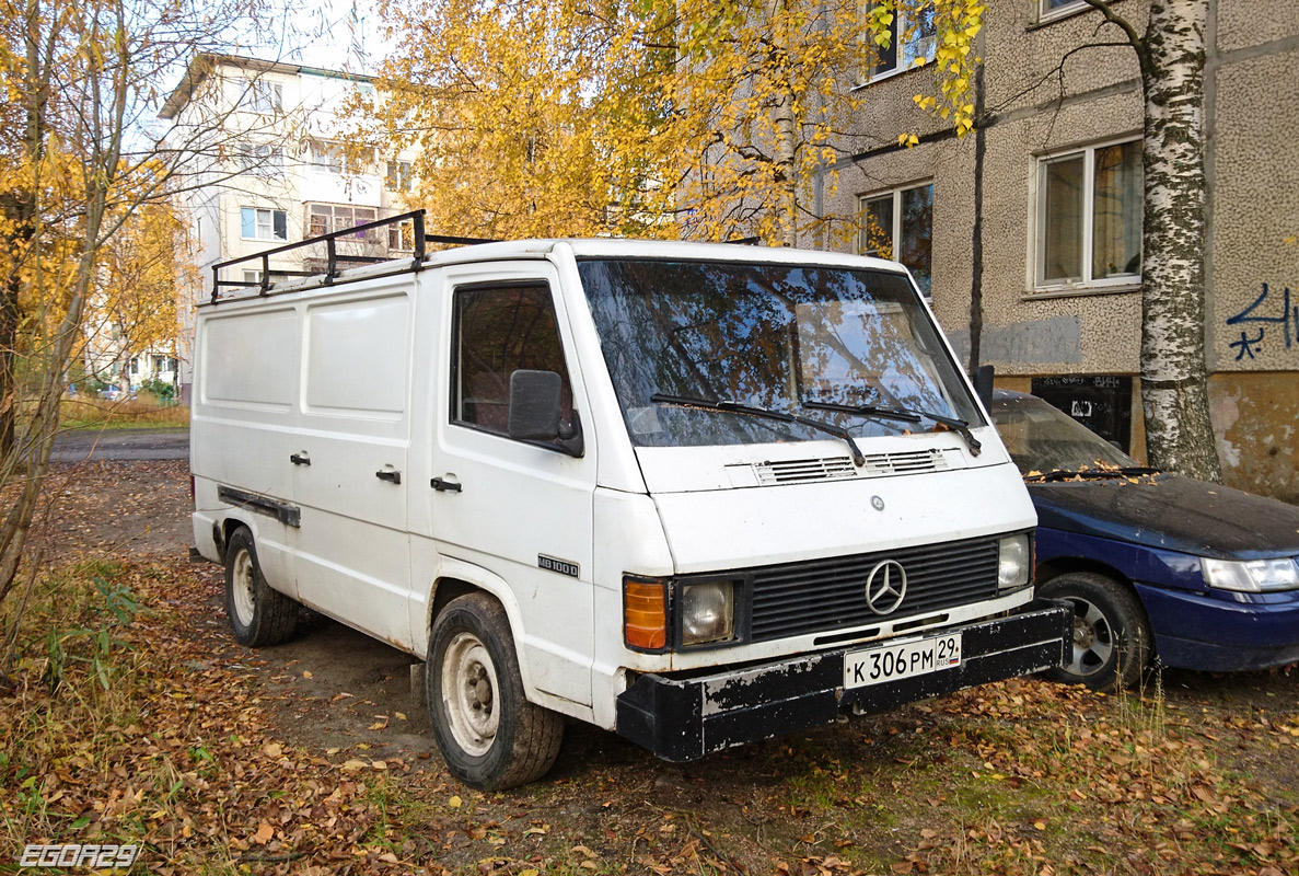 Архангельская область, № К 306 РМ 29 — Mercedes-Benz MB100 '81-96
