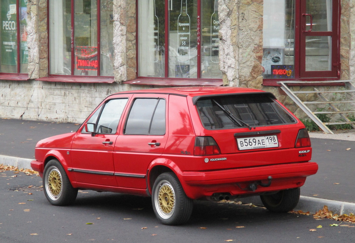 Санкт-Петербург, № В 569 АЕ 198 — Volkswagen Golf (Typ 19) '83-92
