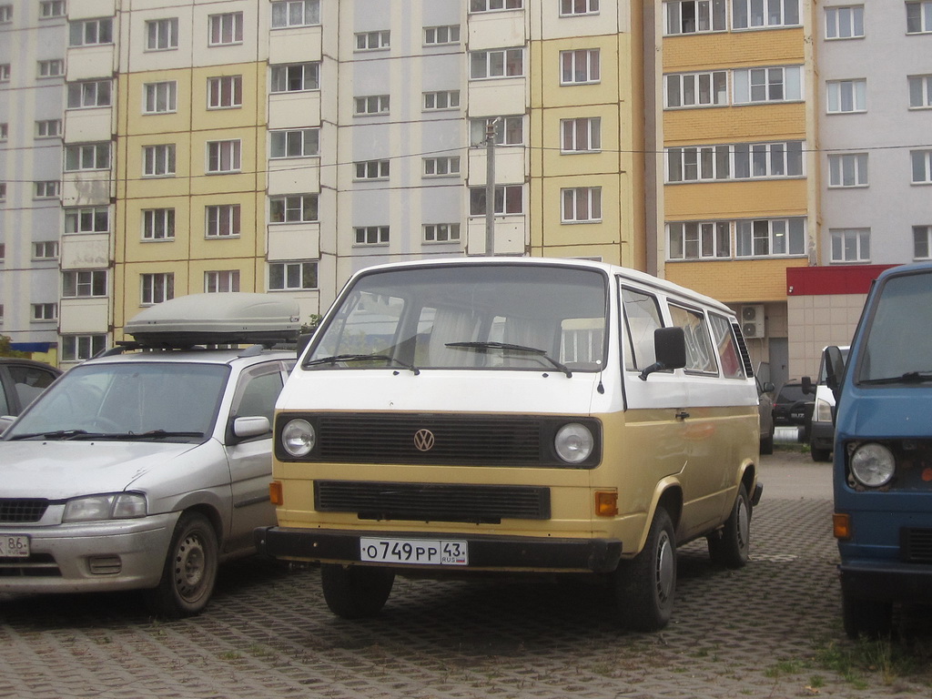 Кировская область, № О 749 РР 43 — Volkswagen Typ 2 (Т3) '79-92