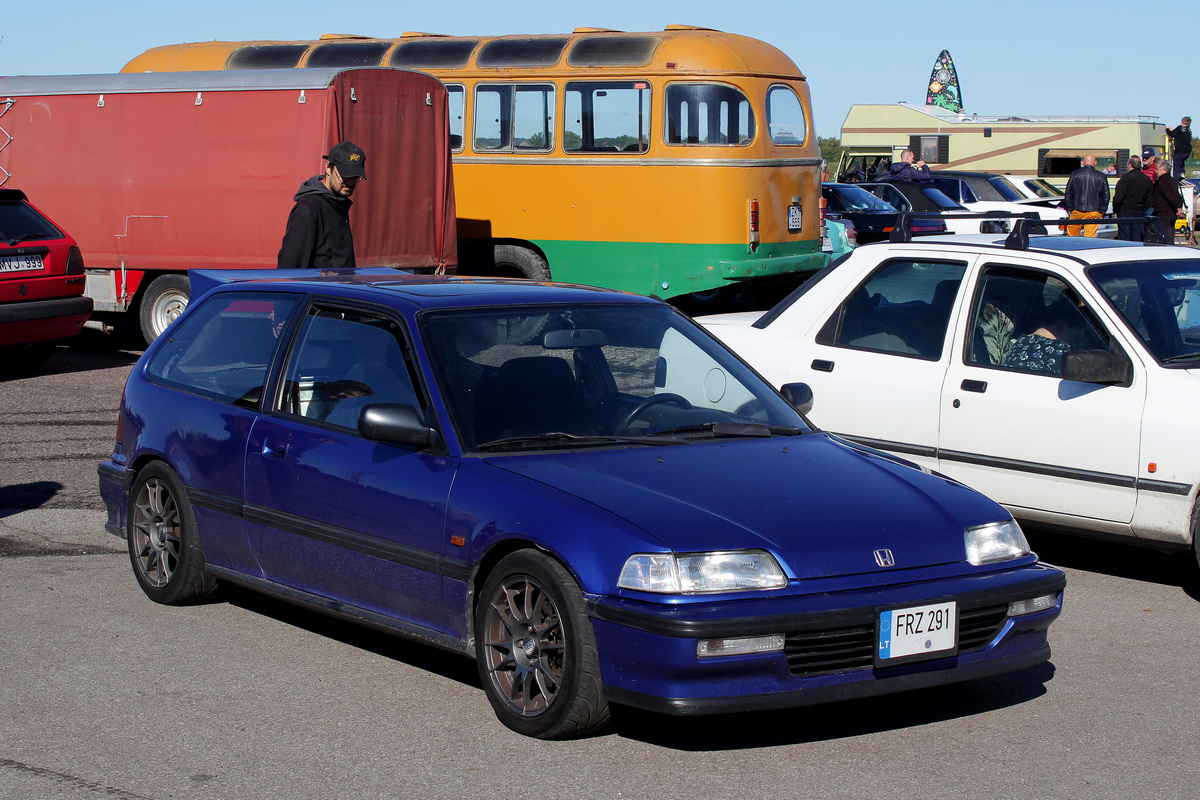 Литва, № FRZ 291 — Honda Civic (4G) '87-91; Литва — Retro mugė 2021 ruduo