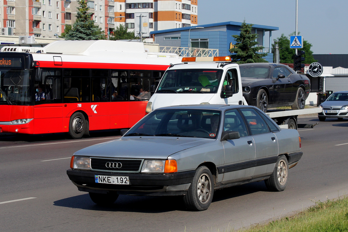 Литва, № NKE 192 — Audi 100 (C3) '82-91