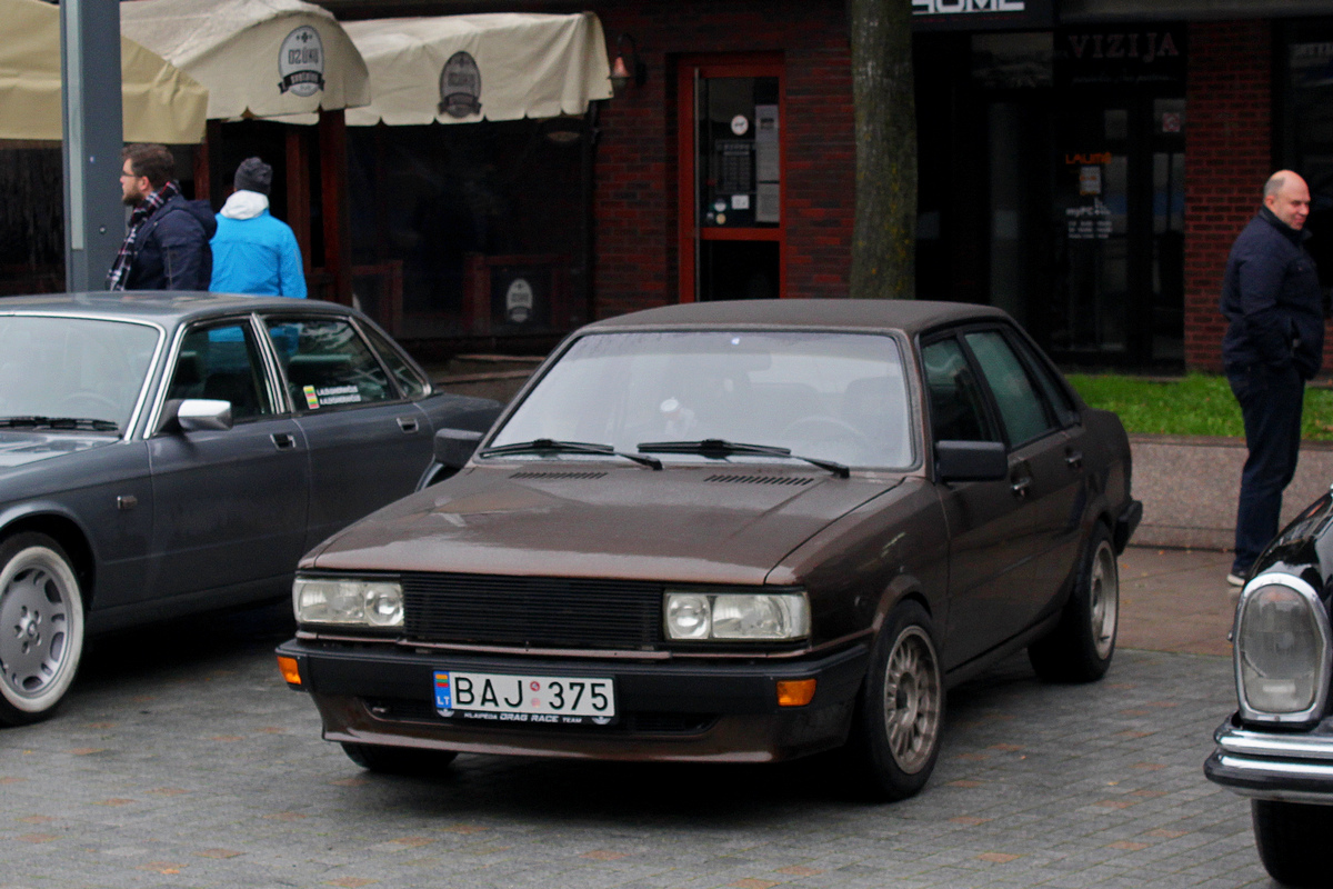 Литва, № BAJ 375 — Audi 80 (B2) '78-86; Литва — Dzūkijos ruduo 2021