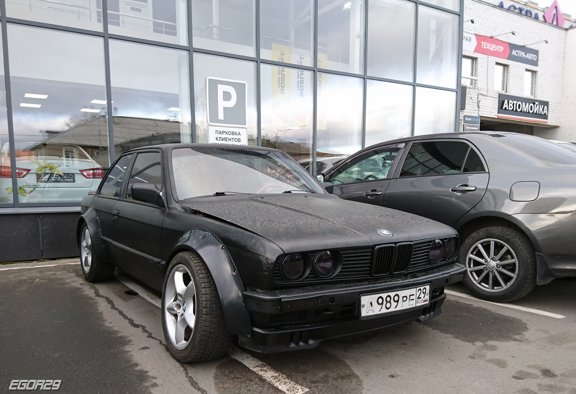 Архангельская область, № А 989 РЕ 29 — BMW 3 Series (E30) '82-94