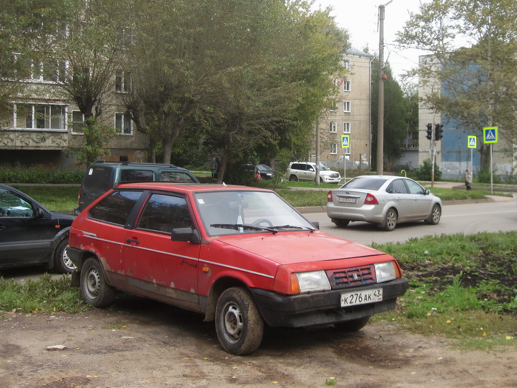 Кировская область, № К 276 АК 43 — ВАЗ-2108 '84-94