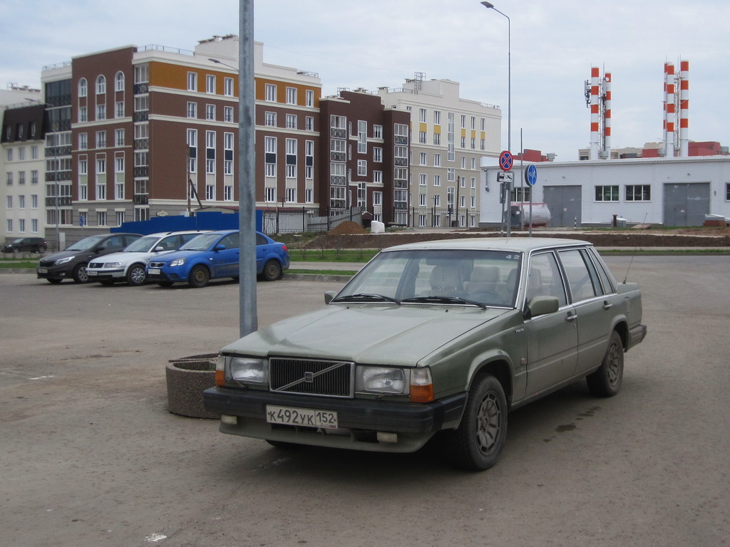 Кировская область, № К 492 УК 152 — Volvo 740 '84-92