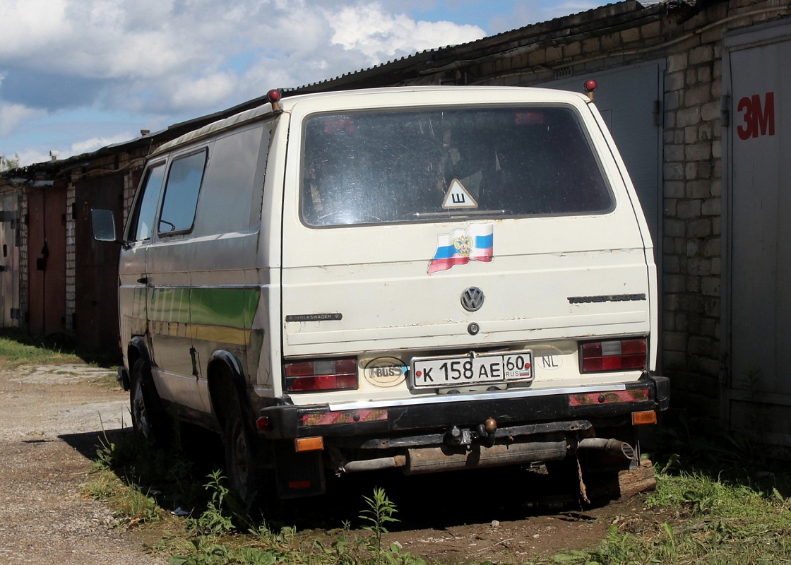 Псковская область, № К 158 АЕ 60 — Volkswagen Typ 2 (Т3) '79-92