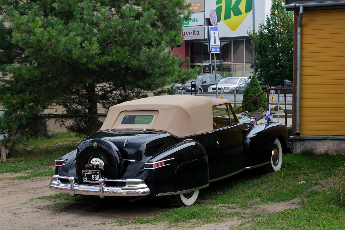 Эстония, № A 888 — Lincoln Continental (1G) '40-48
