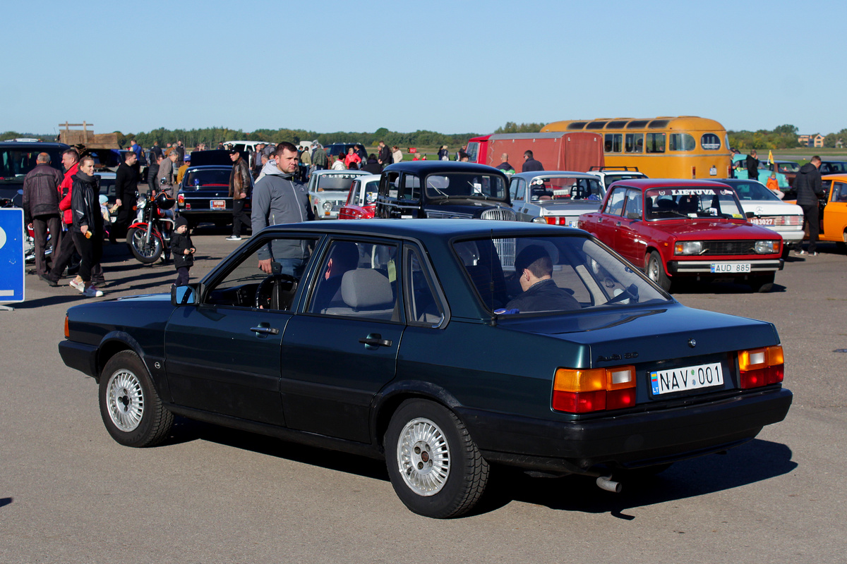 Литва, № NAV 001 — Audi 80 (B2) '78-86; Литва — Retro mugė 2021 ruduo