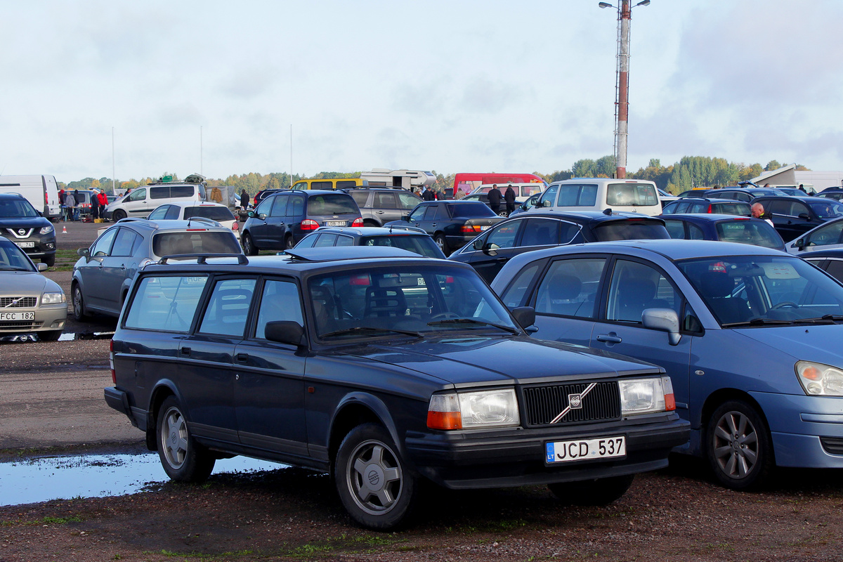 Литва, № JCD 537 — Volvo 240 Series (общая модель); Литва — Retro mugė 2021 ruduo