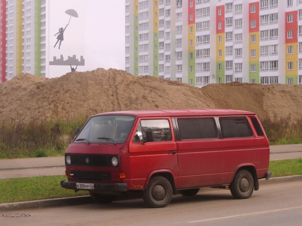 Кировская область, № В 389 КР 43 — Volkswagen Typ 2 (Т3) '79-92