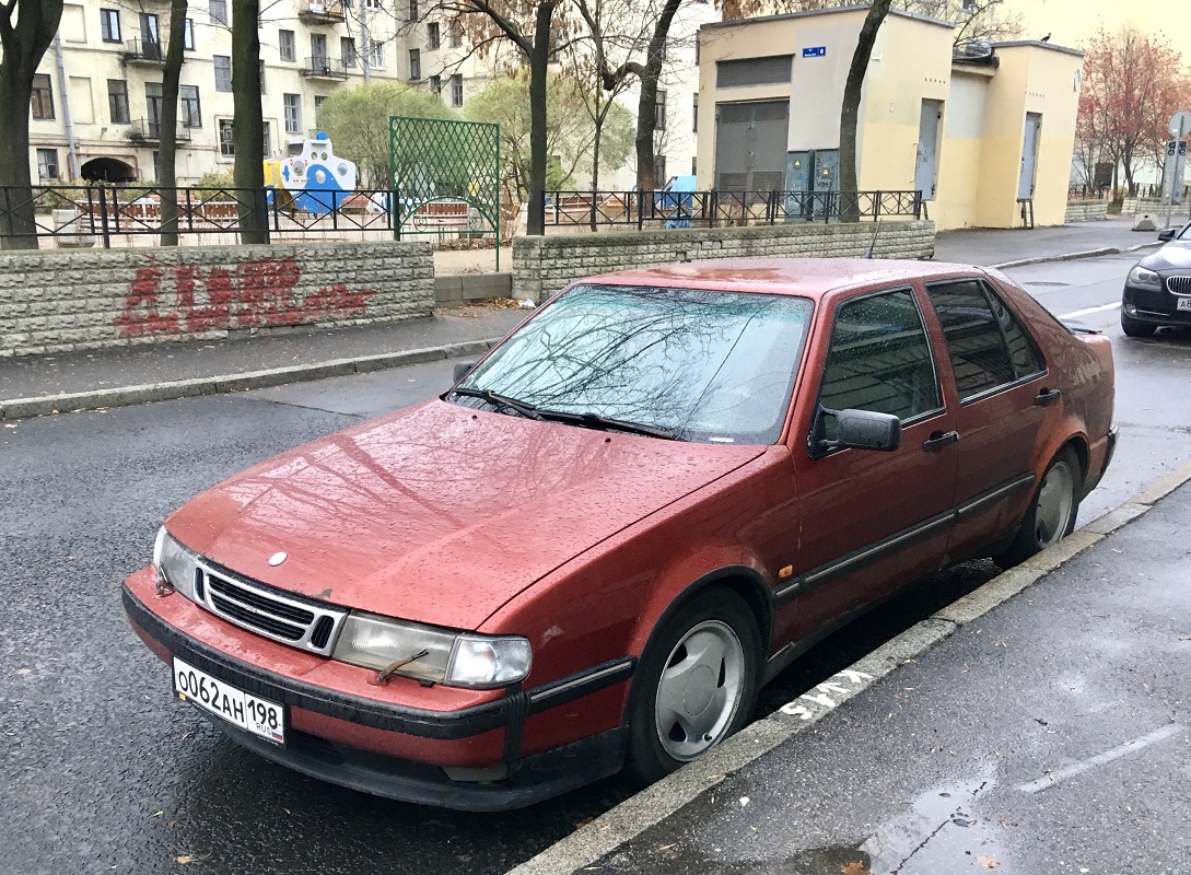 Санкт-Петербург, № О 062 АН 198 — Saab 9000 '84-98