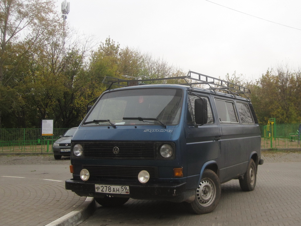 Кировская область, № Р 278 АН 59 — Volkswagen Typ 2 (Т3) '79-92