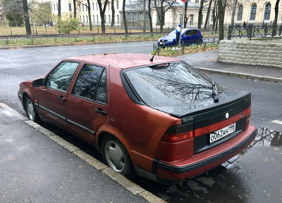 Санкт-Петербург, № О 062 АН 198 — Saab 9000 '84-98