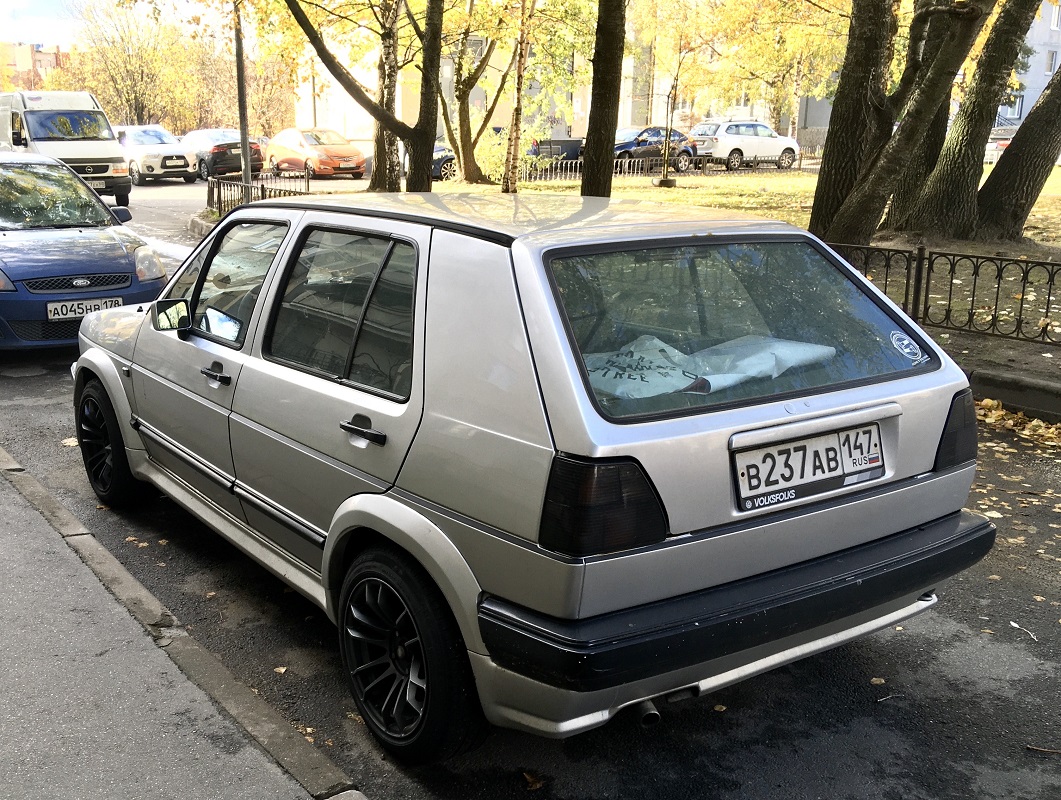 Ленинградская область, № В 237 АВ 147 — Volkswagen Golf (Typ 19) '83-92