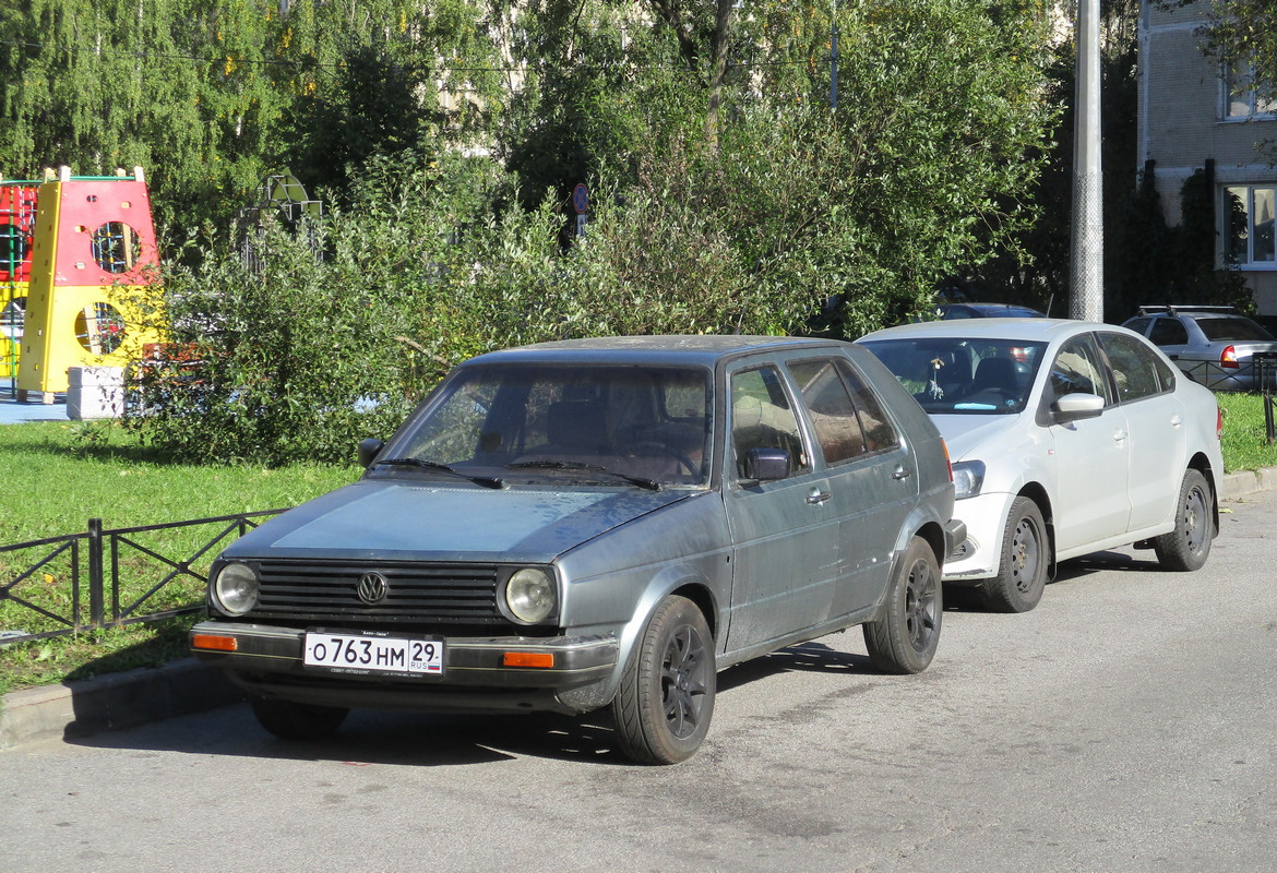 Архангельская область, № О 763 НМ 29 — Volkswagen Golf (Typ 19) '83-92