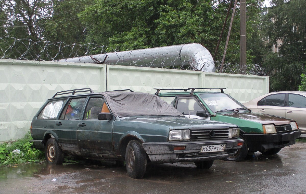 Санкт-Петербург, № М 057 РТ 78 — Volkswagen Passat (B2) '80-88