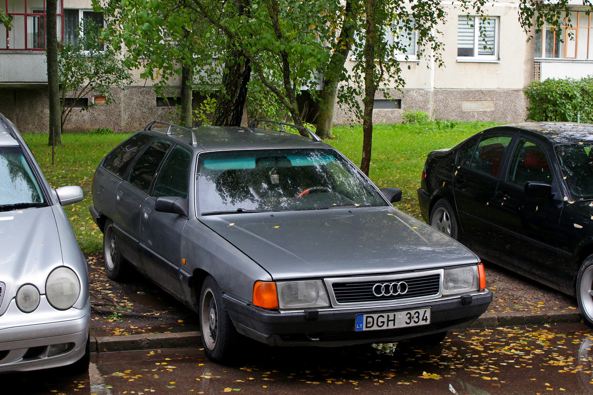 Литва, № DGH 334 — Audi 100 Avant (C3) '82-91