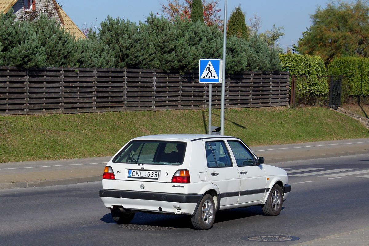 Литва, № CNL 535 — Volkswagen Golf (Typ 19) '83-92