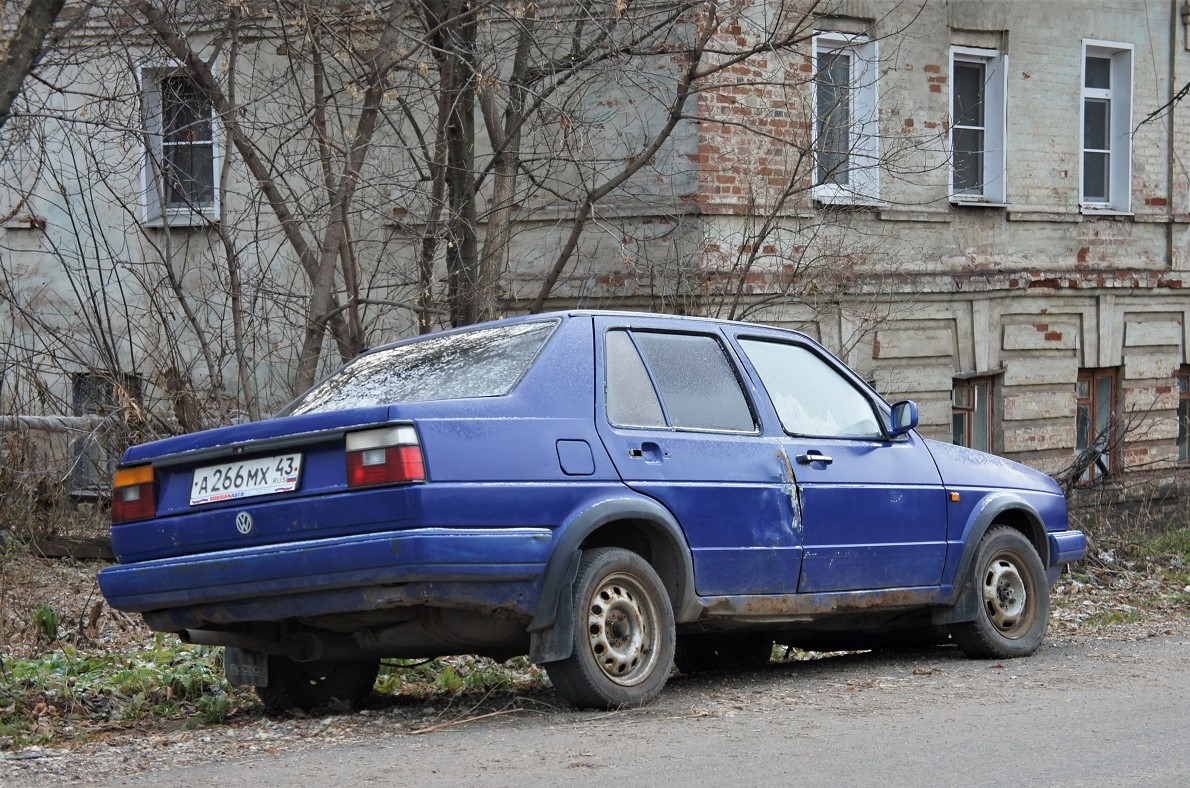 Кировская область, № А 266 МХ 43 — Volkswagen Jetta Mk2 (Typ 16) '84-92