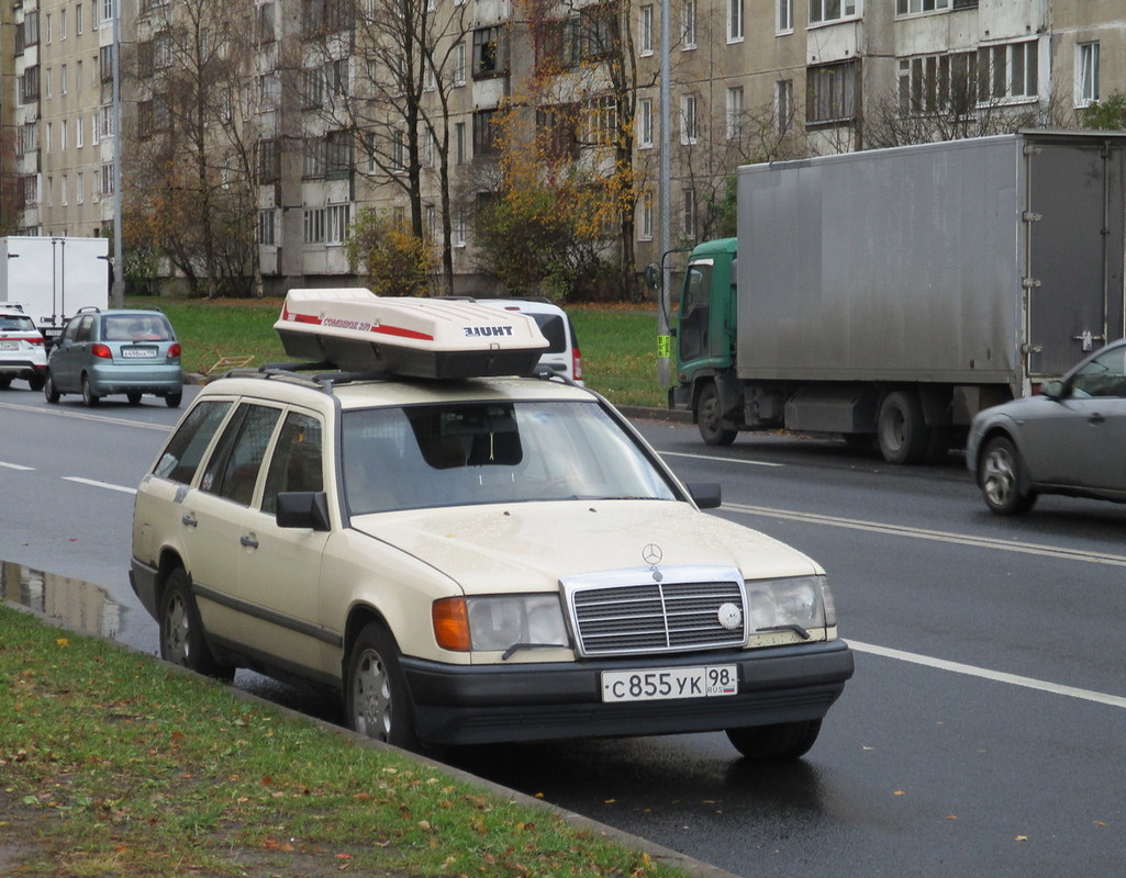 Санкт-Петербург, № С 855 УК 98 — Mercedes-Benz (S124) '86-96