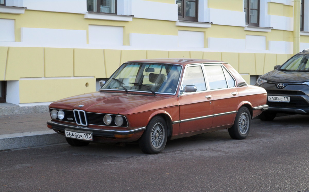 Санкт-Петербург, № Е 646 ОК 198 — BMW 5 Series (E12) '72-81