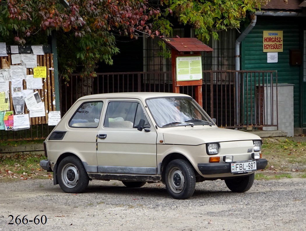 Венгрия, № FBL-987 — Polski FIAT 126p '73-00