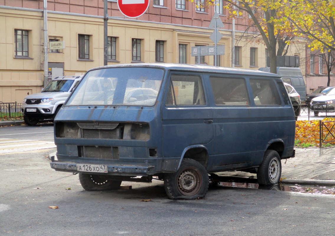 Ленинградская область, № А 126 ХО 47 — Volkswagen Typ 2 (Т3) '79-92
