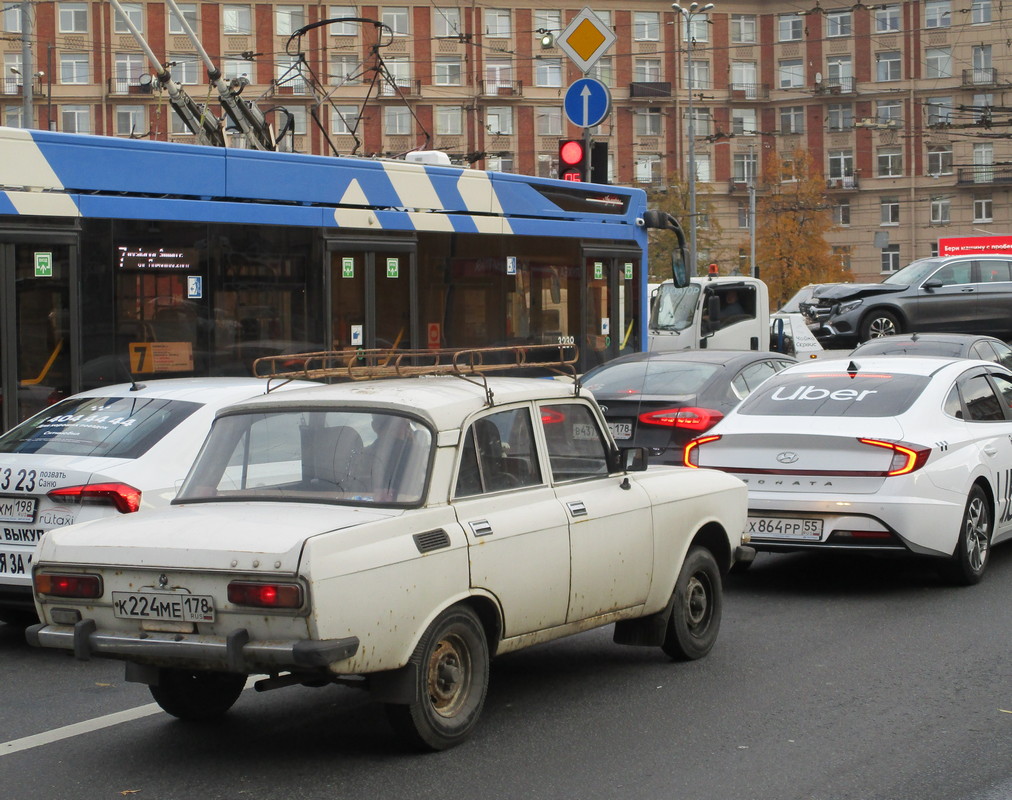 Санкт-Петербург, № К 224 МЕ 178 — Москвич-2140 '76-88