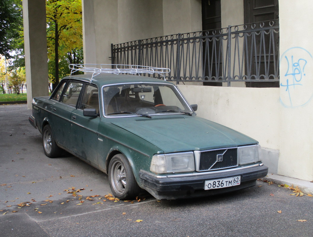 Санкт-Петербург, № О 836 ТМ 62 — Volvo 240 GL '86–93