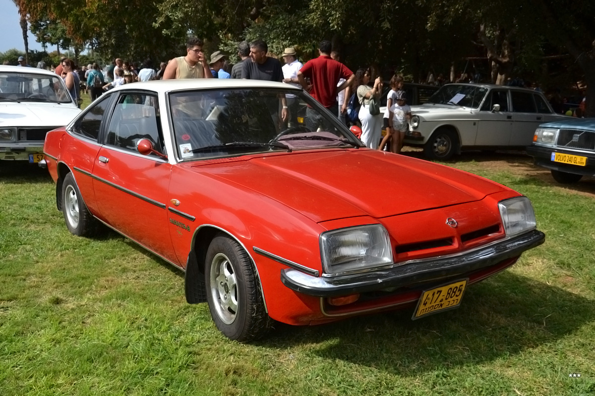 Израиль, № 417-885 — Opel Manta (B) '75-88