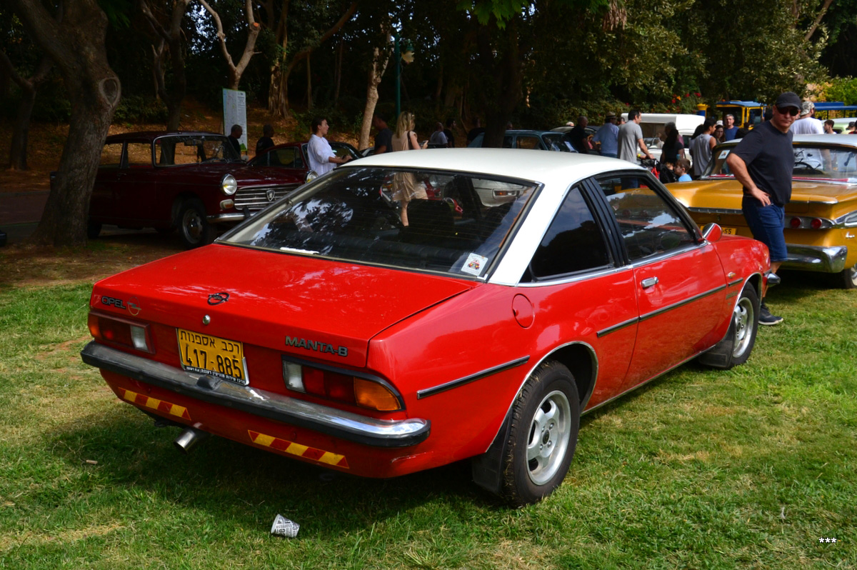 Израиль, № 417-885 — Opel Manta (B) '75-88