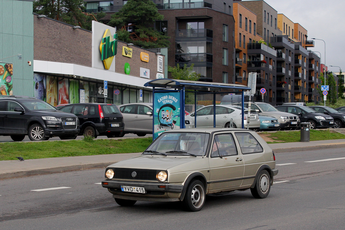 Литва, № YVD 415 — Volkswagen Golf (Typ 19) '83-92