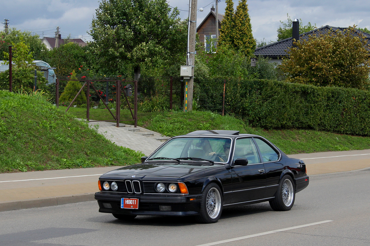 Литва, № H69011 — BMW 6 Series (E24) '76-89