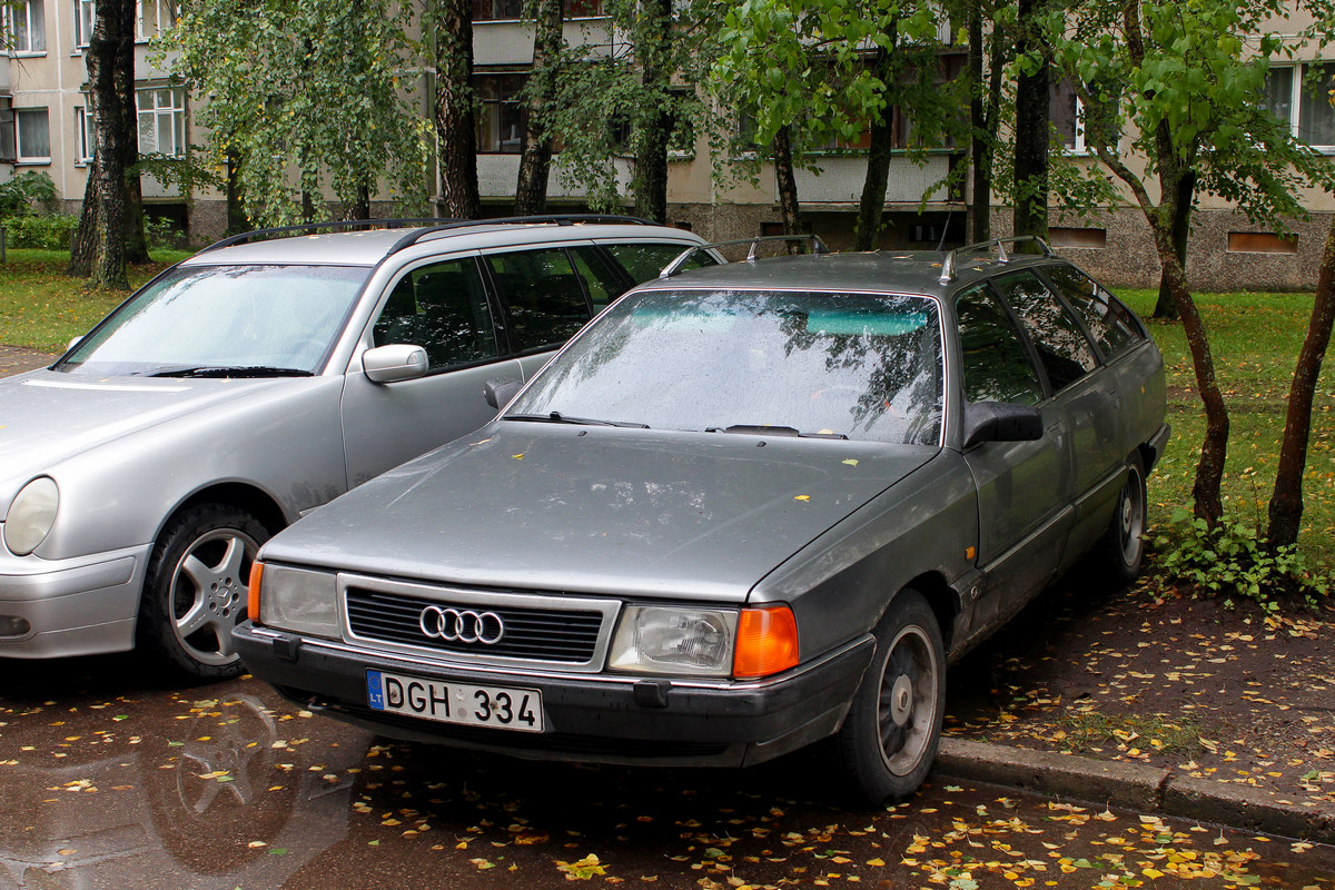 Литва, № DGH 334 — Audi 100 Avant (C3) '82-91