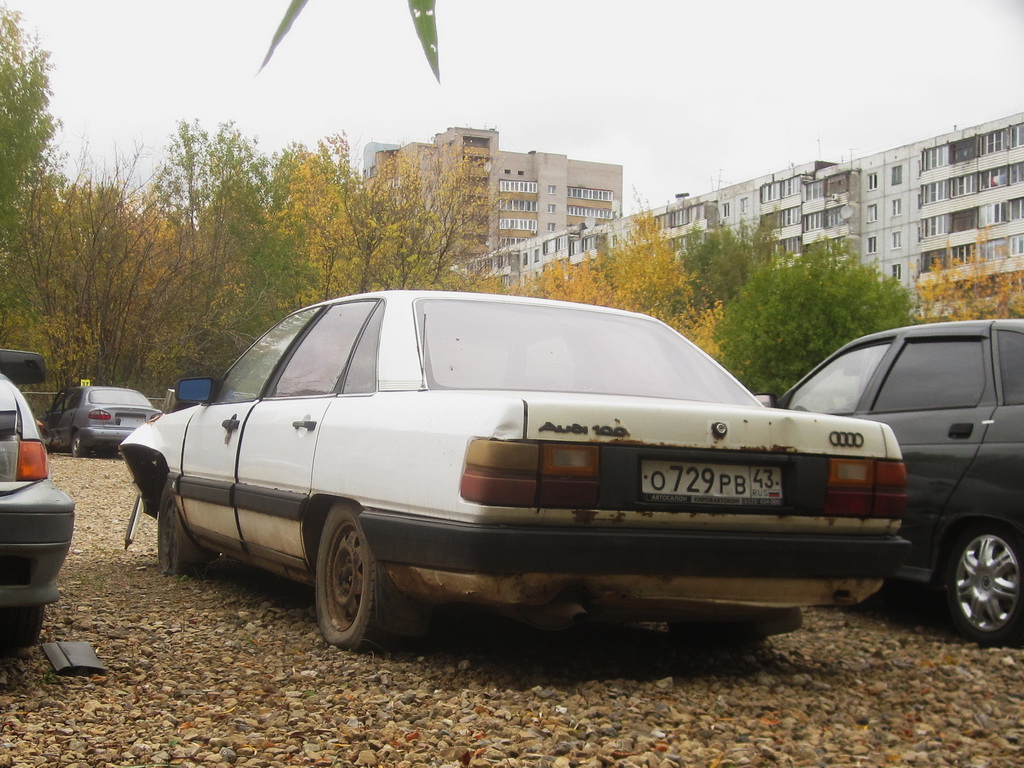 Кировская область, № О 729 РВ 43 — Audi 100 (C3) '82-91