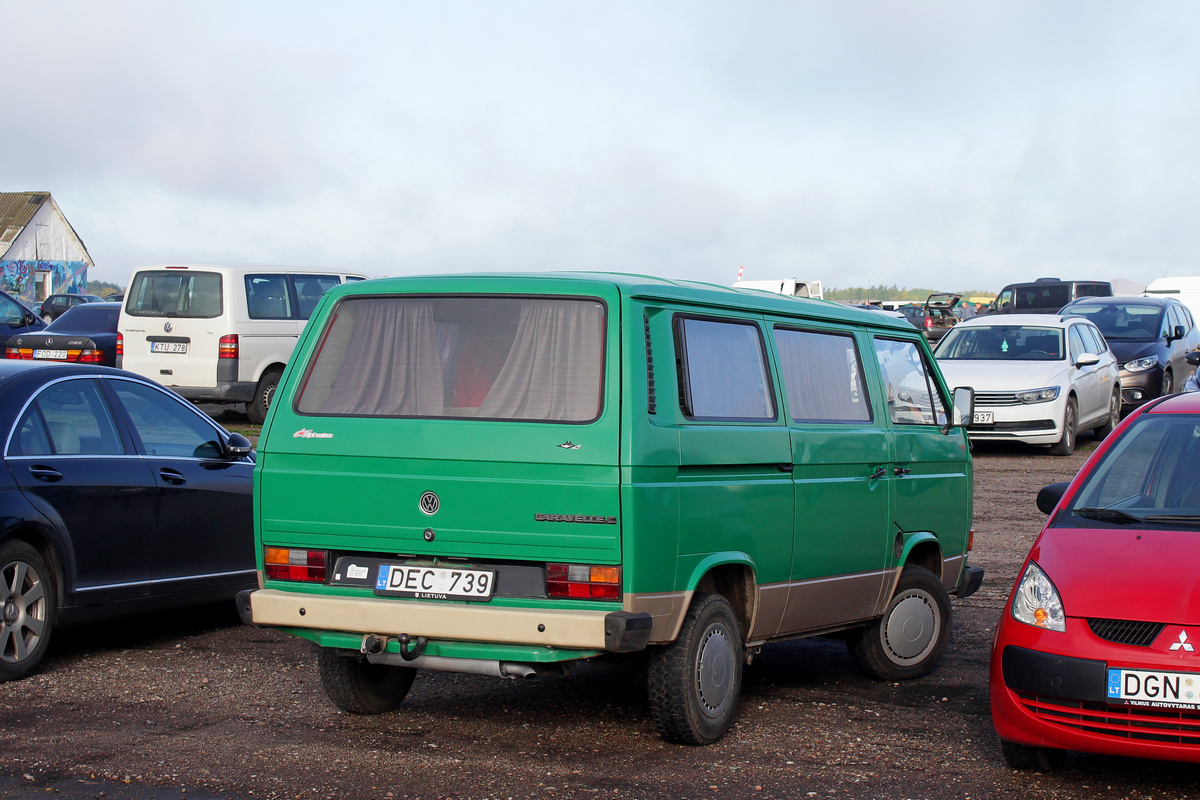 Литва, № DEC 739 — Volkswagen Typ 2 (Т3) '79-92; Литва — Retro mugė 2021 ruduo
