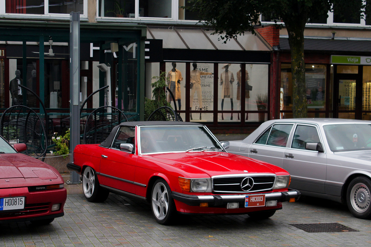 Литва, № H83003 — Mercedes-Benz (R107/C107) '71-89; Литва — Dzūkijos ruduo 2021