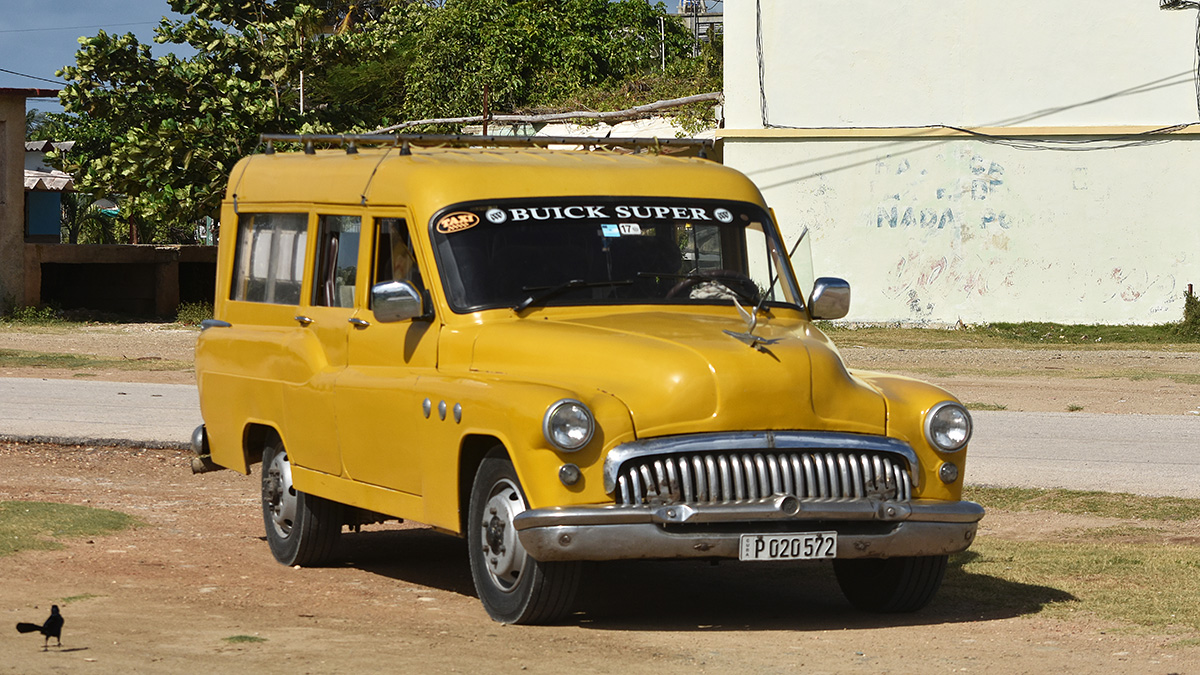 Куба, № P 020 572 — Buick Super (3G) '49-53