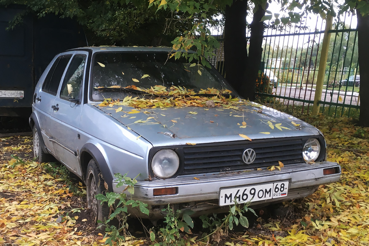 Тамбовская область, № М 469 ОМ 68 — Volkswagen Golf (Typ 19) '83-92