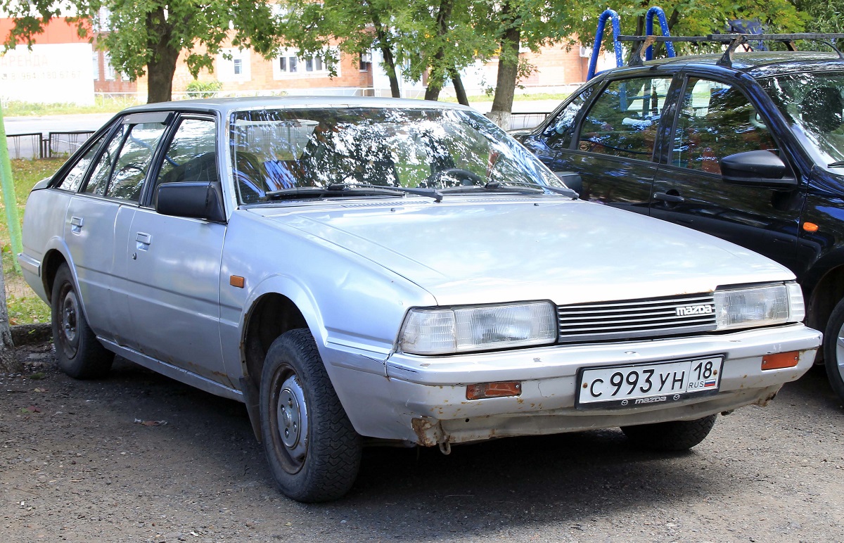 Удмуртия, № С 993 УН 18 — Mazda 626/Capella (GC) '82-87