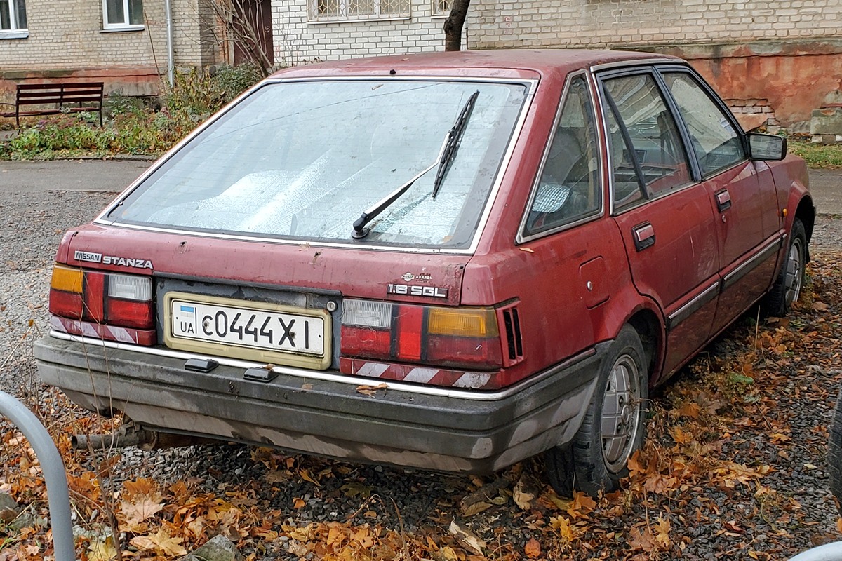 Харьковская область, № С 0444 ХІ — Nissan Stanza (T11) '81-86