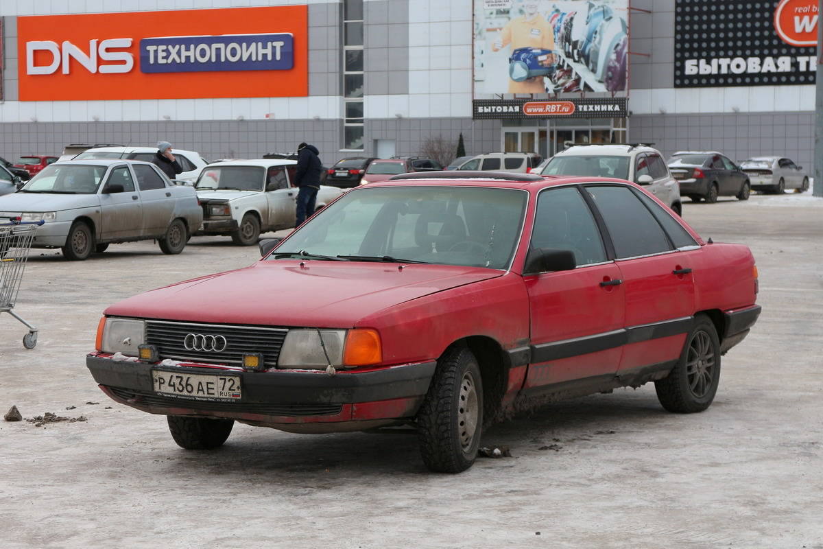Омская область, № Р 436 АЕ 72 — Audi 100 (C3) '82-91