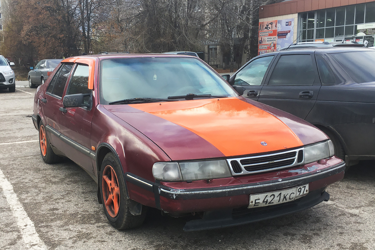 Московская область, № Е 421 КС 97 — Saab 9000 '84-98
