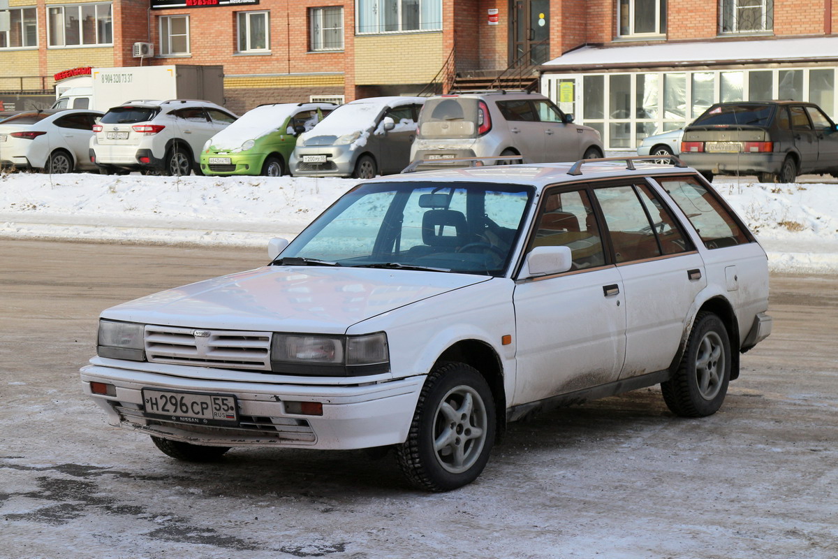 Омская область, № Н 296 СР 55 — Nissan Bluebird (U11) '83-90